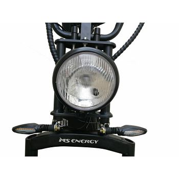 MS ENERGY e-skuter s10 black + basket