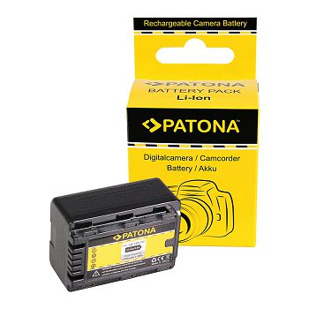 PATONA baterija Panasonic VW-VBK180 VBK180-K VBK180 + RESTLAUFANZEIGE