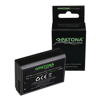  PATONA Premium baterija CANON LP-E10 LPE10 EOS1100D EOS 1100D 1200D