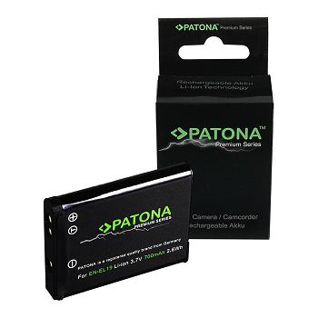 PATONA Premium baterija Nikon EN-EL19 CoolPix S32 S6400 S3100 S2600