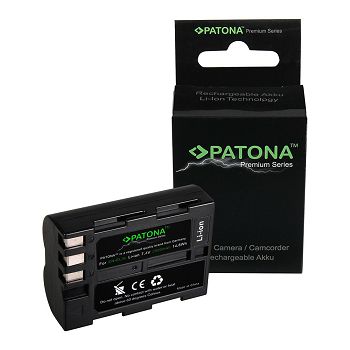 PATONA Premium baterija NIKON D700 D300 D200 D100 D80 D70 D50 EN-EL3e