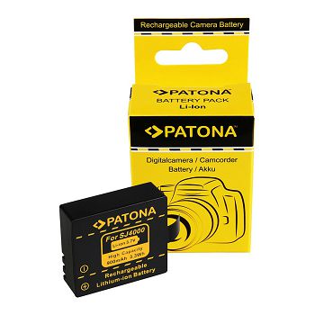 PATONA baterija SJCAM SJ4000 SubTig3 Rollei Actioncam 220 300 300 Plus 310 330 415 416 426