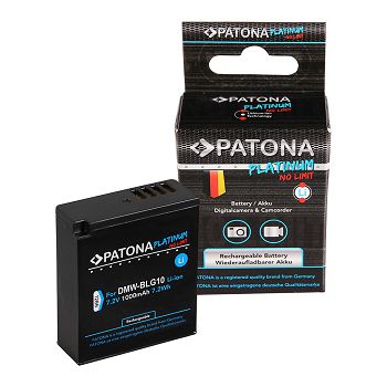 PATONA Platinum baterija Panasonic DMW-BLG10, DMW-BLE9,  DMC-GF3, DMC-LX85, DMC-LX100