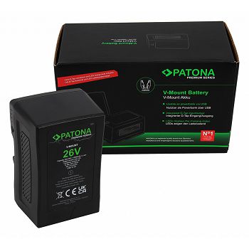 PATONA Premium baterija V-Mount 26V 302Wh za LED Lamps and Video Cameras
