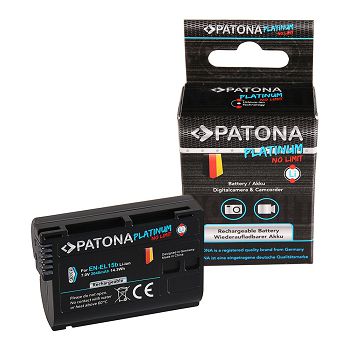 PATONA Platinum baterija Nikon EN-EL15b D7000 D7100 D600 D610 D800 D800E D810 D850 Z7 V1