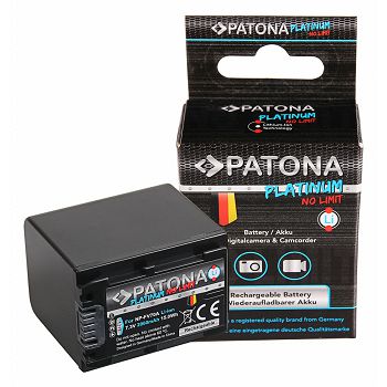 PATONA Platinum baterija Sony NP-FV100 FDR-AX40 FDR-AX45 FDR-CX680 NEX-VG30