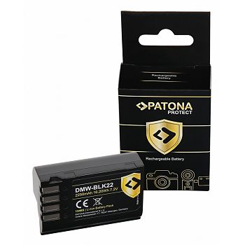 PATONA PROTECT baterija Panasonic DMW-BLK22 DC-S5 G9 GH5 GH5S GH6