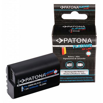 PATONA Platinum baterija DMW-BLK22 DC-S5 G9 GH5 GH5S GH6