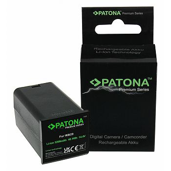 PATONA Premium baterija Godox AD200 AD200 Pro WB29 Studio flash LG cells