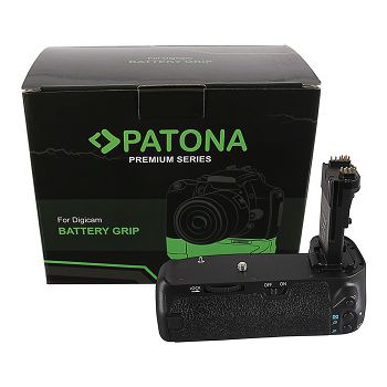 PATONA Premium baterija Grip za Canon EOS 70D 80D BG-E14H za 2 x LP-E6 batteries +  IR wireless control