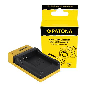 PATONA Slim micro-USB Punjač za Canon NB-4L Digital Ixus i zoom i zoom  i7  i7 800 IS 850 IS