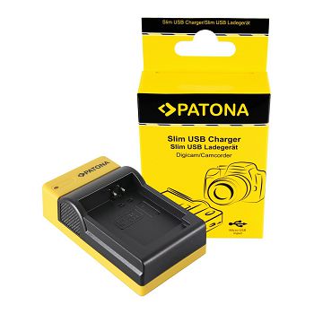 PATONA Slim micro-USB Punjač za Canon NB-13L PowerShot G5 X G5X G7 X G7 X Mark II G7X G9 X G9X