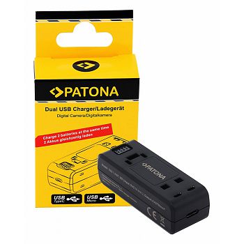 PATONA dvostruki USB Punjač za Insta360 ONE R INST100-04