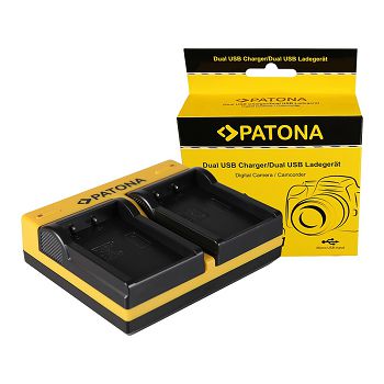 PATONA dvostruki Punjač za Olympus PS-BLS1 Evolt E400 E400 E400 E-400 E410 E410 E410 +  Micro-USB cable