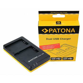 PATONA dvostruki Quick-Punjač za Sony NP-FZ100 A7 III A7M3 Alpha 7 III A7 R III A7RM3 Alpha 7 R III  +  USB-C cable