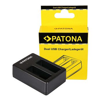 PATONA dvostruki Quick-Punjač za GoPro Hero 8 AHDBT-801 Hero 7 AHDBT-701 Hero 6 Hero 5 AHDBT-501 +  Micro-USB cable