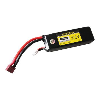  PATONA RC baterija 11,1V 2200mAh Dean Li-Polymer für Align T Rex 450, NIGHT VisionAi