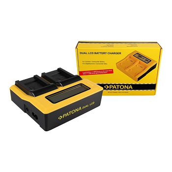 PATONA dvostruki LCD USB Punjač za Olympus Li-70B FE FE4020 FE-4020 FE4040 FE-4040 FE5040 FE-5040