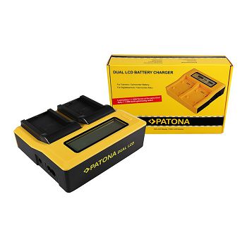 PATONA dvostruki LCD USB Punjač za Contour GPS Contour CT-3650 HD 1080P