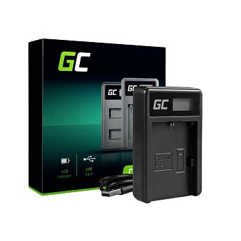 Green Cell baterija  punjač LC-E6 za Canon LP-E6, EOS 70D, 5D Mark II/ III, 80D, 7D Mark II, 60D, 6D, 7D