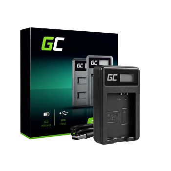 Green Cell baterija  punjač LC-E10 za Canon LP-E10, EOS Rebel T3, T5, T6, Kiss X50, Kiss X70, EOS 1100D, EOS 1200D, EOS 1300D