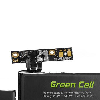 baterija  Green Cell A1713 za Apple MacBook Pro 13 A1708 (2016 i 2017, 2 ports thunderbolt)