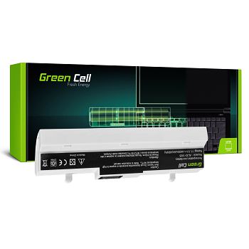 Green Cell baterija za  Asus Eee-PC 1001 1001P 1005 1005P 1005H (white) / 11,1V 4400mAh