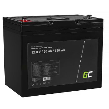 LiFePO4 baterija  50Ah 12.8V 640Wh lithium iron phosphate baterija  Solarni sustav , za kampere