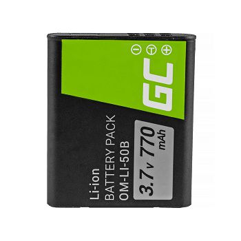baterija  Green Cell ® Li-50B za Olympus SZ-15, SZ-16, Tough 6000, 8000, TG-820, TG-830, TG-850, VR-370, XZ-1, XZ-10 3.7V 770mAh