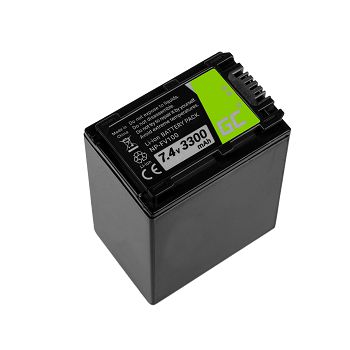 Green Cell Digital Camera baterija za  Sony DCR-DVD506E DCR-DVD510E HDR-CX116E HDR-CX130 HDR-CX155E HDR-UX9E 7.4V 3300mAh