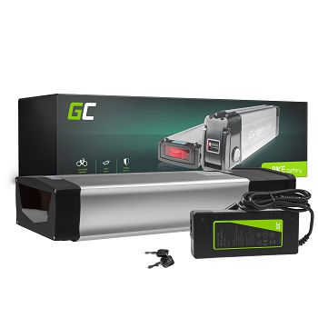 Green Cell® E-Bike baterija  48V 20Ah Li-Ion Rear Rack s punjačem 