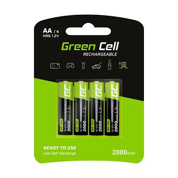 Green Cell 4x AA HR6 baterije 2000mAh