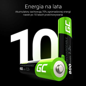 Green Cell 4x AAA HR03 baterije 950mAh