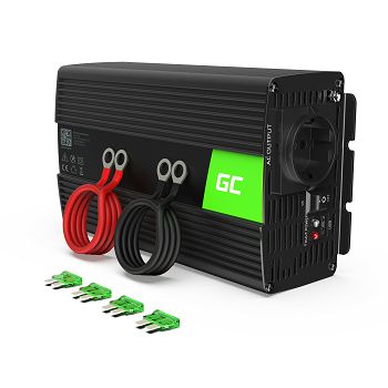 Green Cell ® Napon auto Inverter 12V na 220V, 1000W/2000W