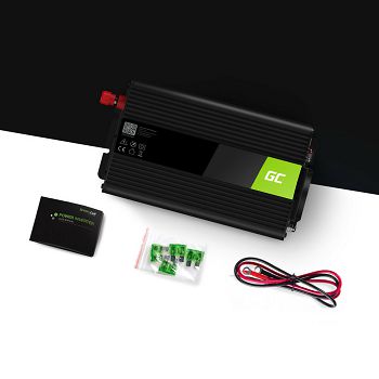 Green Cell ® Napon auna Inverter 12V na 230V, 1000W/2000W Full Sine Wave