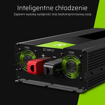 Green Cell ® Napon auto Inverter 12V na 220V, 3000W/6000W