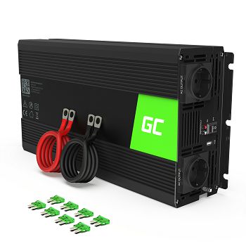 Inverter Green Cell® 12V na 230V Pure sine 1500W