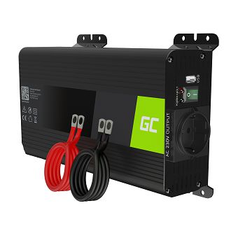 Inverter Green Cell PRO 12V za 230V 500W/1000W Pure sine