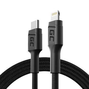 Cable GC Power Stream USB-C - Lightning 100 cm with Power Delivery (Apple MFi Certified)