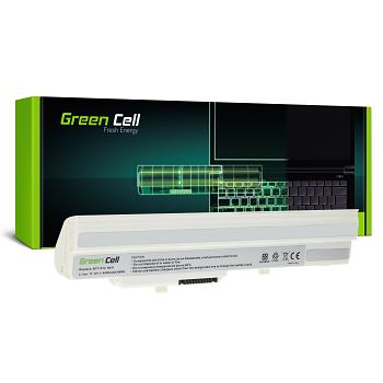 Green Cell baterija za  MSI Wind U91 L2100 L2300 U210 U120 U115 U270 (white) / 11,1V 4400mAh
