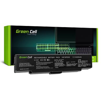 Green Cell baterija za  Sony Vaio VGN-AR570 CTO VGN-AR670 CTO VGN-AR770 (black) / 11,1V 4400mAh