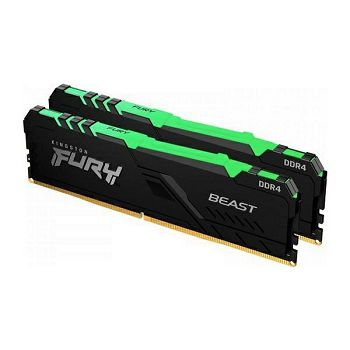 Kingston DDR4 FURY Beast RGB, 3200MHz, 2x8,16GB