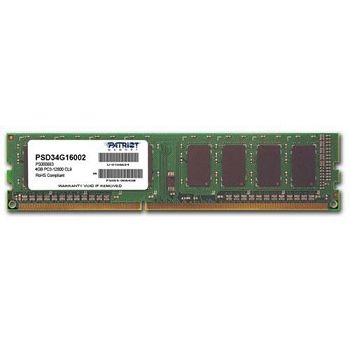 Patriot Sig. DIMM, DDR3 1600Mhz, 4GB